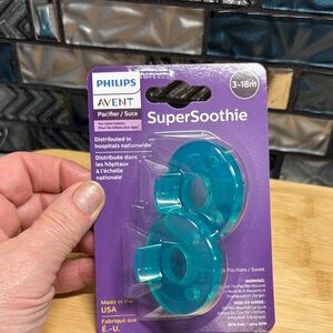 Philips Avent SuperSoothie Teal Pacifier 3-18m